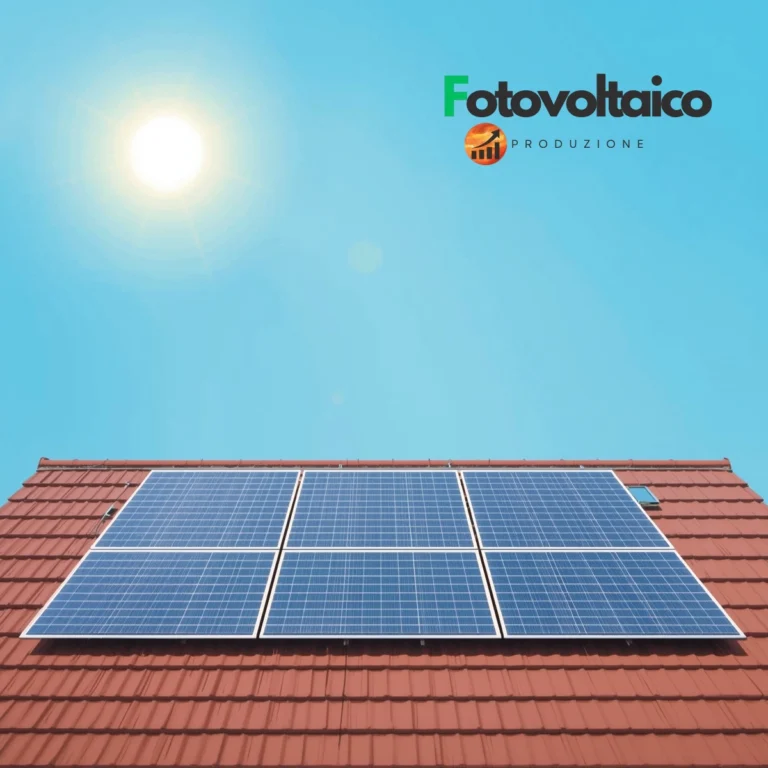 Schema di funzionamento di un impianto combinato pompa di calore aria-acqua e fotovoltaico con accumulo per un'abitazione di 200 mq.