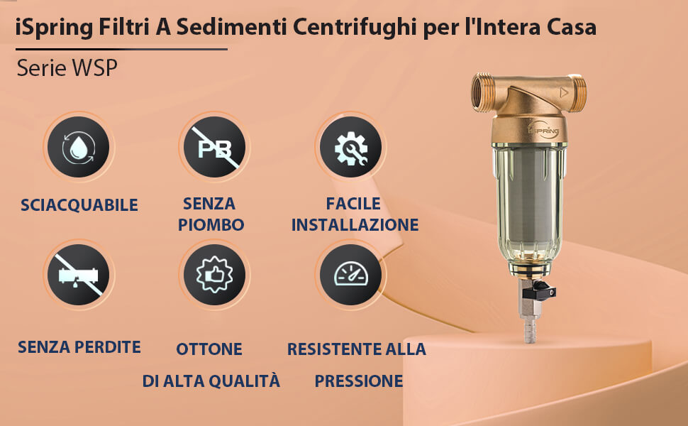 Filtro anticalcare dopo il contatore per tutta casa, collegato alla caldaia