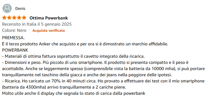 Anker Zolo Power Bank e Anker PowerBank 622 in ricarica ultra-rapida
