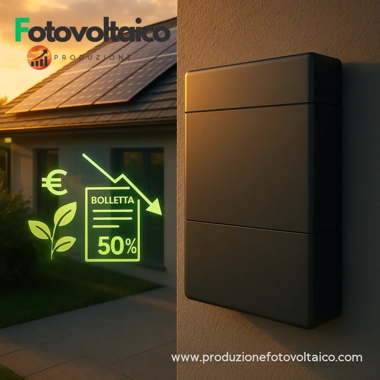 Batterie accumulo fotovoltaico 6 kW prezzo: installazione Tesla/Huawei con risparmio bolletta 70% | ProduzioneFotovoltaico.com