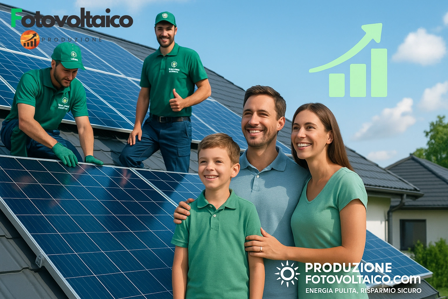 Installazione professionale pannelli fotovoltaici con risparmio garantito