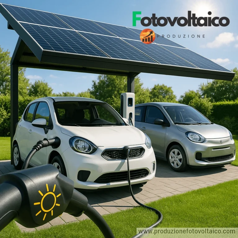 Auto elettriche economiche ricaricate con impianto solare domestico - ProduzioneFotovoltaico