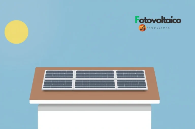 Pannelli solari in una centrale elettrica solare che catturano l’energia del sole.