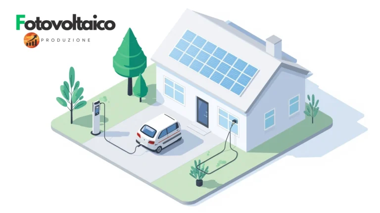 Tecnico durante l’Installazione colonnina ricarica auto elettrica casa in garage privato